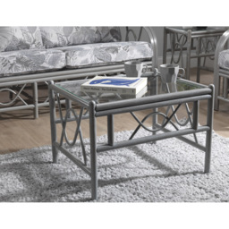 Desser Bali Grey Natural Rattan Coffee Table - thumbnail 4