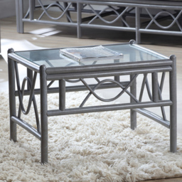 Desser Bali Grey Natural Rattan Coffee Table - thumbnail 1