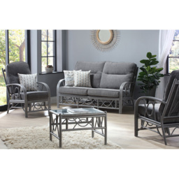 Desser Bali Grey Natural Rattan Coffee Table - thumbnail 3