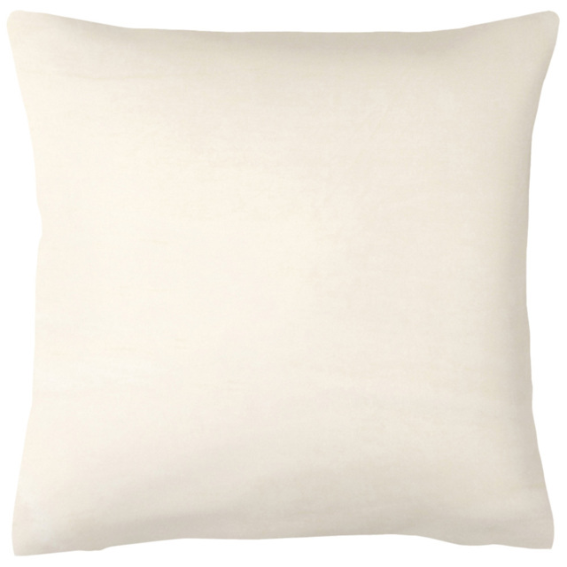 Intimates Grace Velvet Cream Filled Cushion 43 x 43cm 2 Pack - image 1