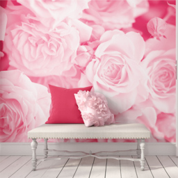 Origin Murals Petals Pink Wall Mural