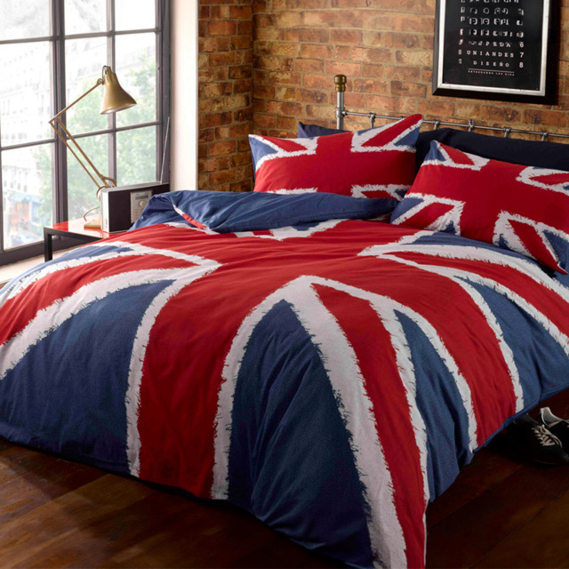 Rapport Home Double Multicolour Union Jack Duvet Set - image 1