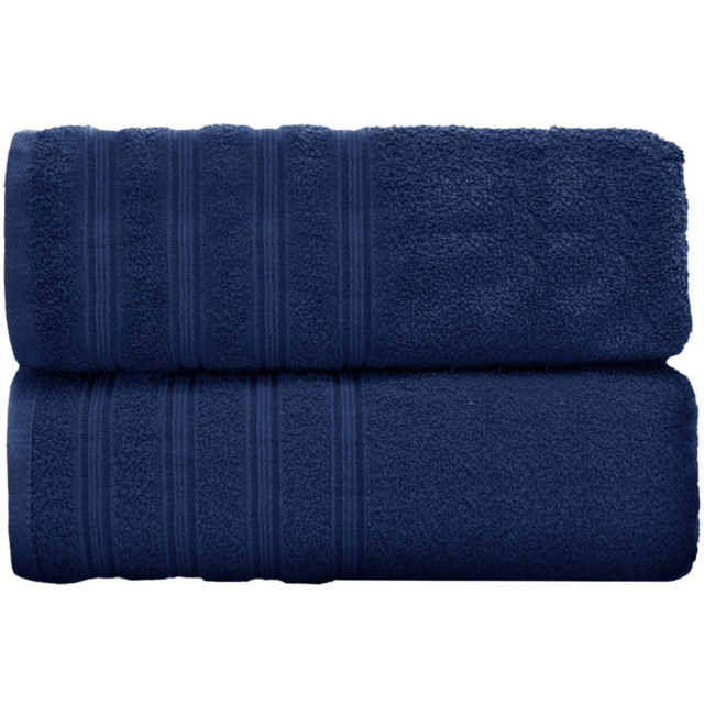 Velosso Hampi Cotton Navy Jumbo Sheet Set of 2 - image 1