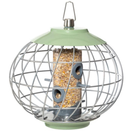 Thompson and Morgan The Nuttery Celadon Green Squirrel Proof Seed Feeder - thumbnail 1