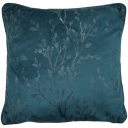 Divante Avery Velvet Teal Cushion 45 x 45cm