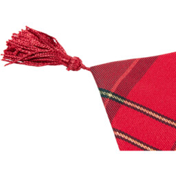 Red Traditional Tartan Christmas Table Runner 13 x 72cm - thumbnail 3