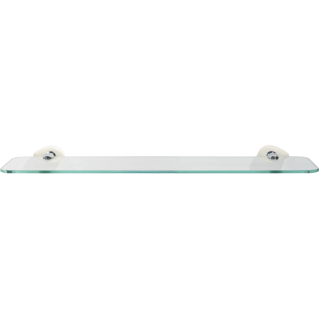 Pebble Glass Shelf Clear - image 1