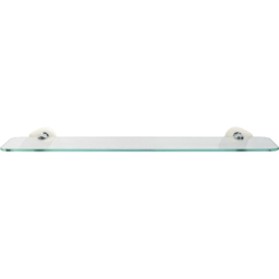 Pebble Glass Shelf Clear
