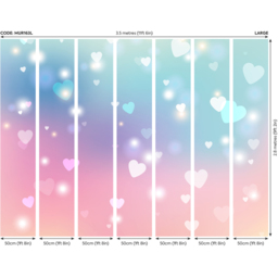 Origin Murals Sweet Hearts Multicolour Wall Mural - thumbnail 3