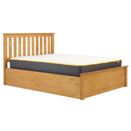 Phoenix King Size Brown Ottoman Bed - thumbnail 4