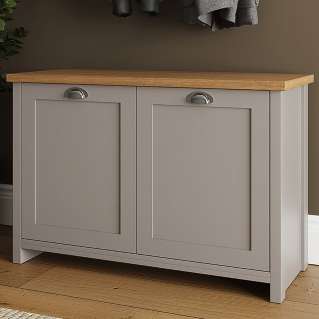 GFW Lancaster Grey Shoe Storage - image 1