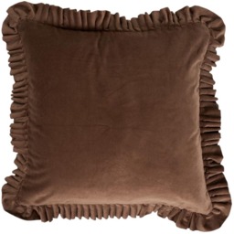 Cabernet Raphael Ruffle Cushion 45 x 45cm - thumbnail 1