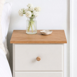 Colorado 2 Drawer Petite Bedside Table - thumbnail 4