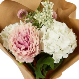 Artificial Peony and Hydrangea Bouquet - thumbnail 2