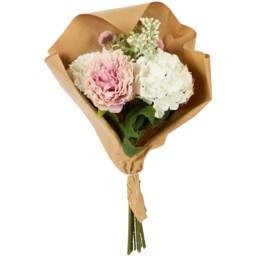 Artificial Peony and Hydrangea Bouquet - thumbnail 1