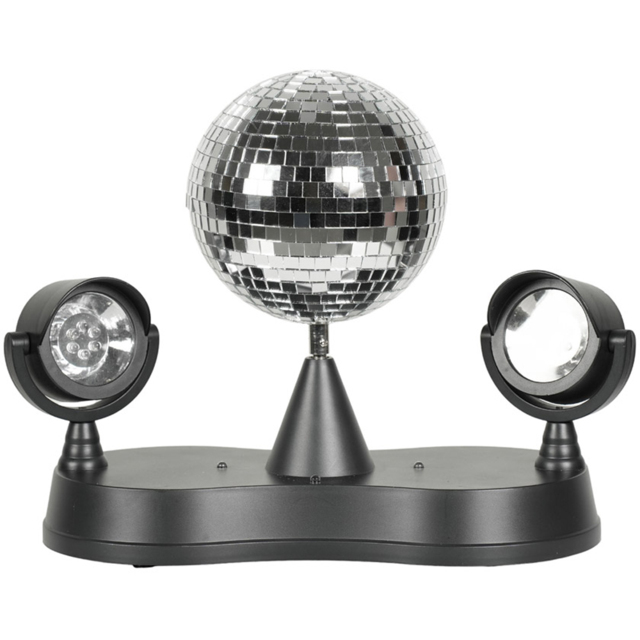 ValueLights Dolly Disco Ball Rotating LED Spotlight Table Lamp - image 1