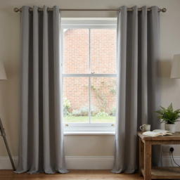 My Home Blackout Lining Eyelet Curtain 168 x 178cm - thumbnail 3