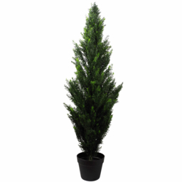 Botanik Cedar Cypress Artificial Tree in Pot with 756 Leaves 120cm