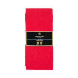 Cosy Brushed Cotton Fitted Sheet Red King - thumbnail 1