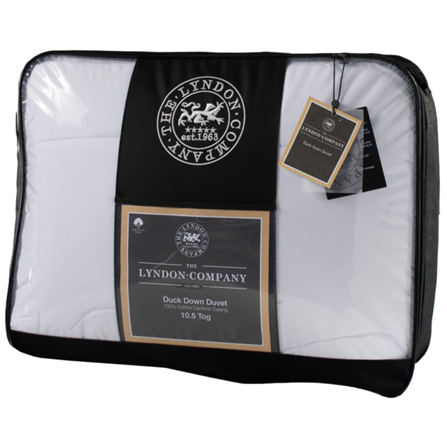 The Lyndon Company Super King Size Natural Duck Down Duvet 10.5 Tog - image 1