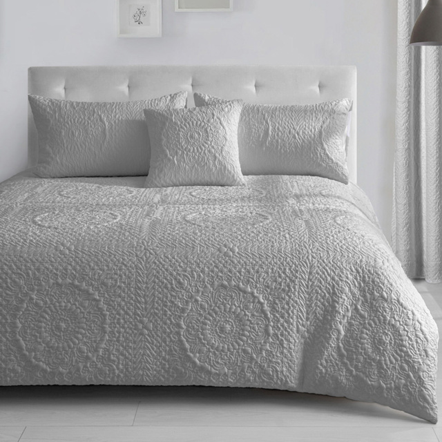 Velosso Winchester King Size Grey Duvet Cover Set - image 1