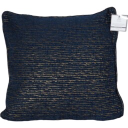 Nova Chenille Charcoal Jacquard Cushion 45 x 45cm - thumbnail 1