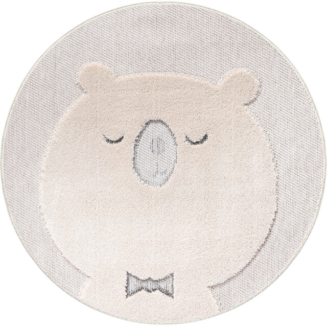 Bear Cream Rug 120cm - image 1