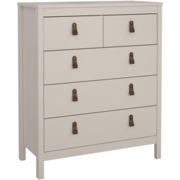 Florence Barcelona Cashmere 5 Drawer Chest of Drawers - thumbnail 2