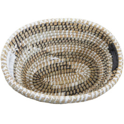 Premier Housewares Oval Straw Baskets 3 Pack - thumbnail 4