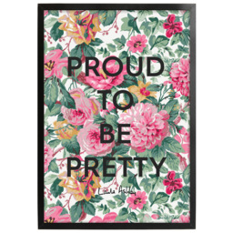 Laura Ashley Aveline Slogan Black Frame Wall Art 40 x 50cm