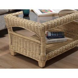 Desser Arlington Natural Rattan Coffee Table - thumbnail 3