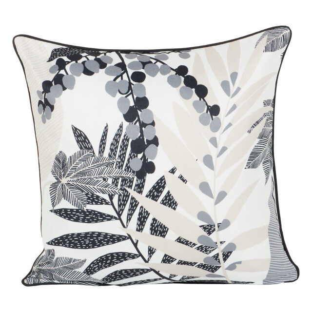 Divante Attalea Monochrome Palm Cushion 45 x 45cm - image 1