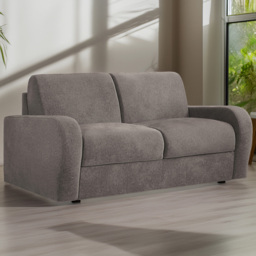 Jay-Be Deco 2 Seater Cosy Chenille Sketch Sofa Bed with e-Sprung Mattress - thumbnail 1