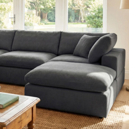 Artemis Home Cotleigh 5 Seater Charcoal U-Shaped Corner Sofa - thumbnail 2