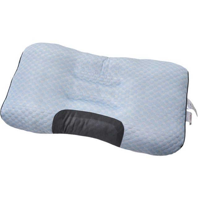 Living and Home Blue Zoned Supportive Ergonomic Pillow Insert 74 x 48cm Set of 2 - image 1