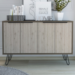 Core Products Nevada 4 Doors Smoke Oak Large Sideboard