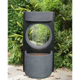 Window Rainfall Cascade Water Fountain with LED Light - thumbnail 2