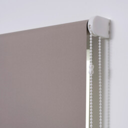 Mink Plain Polyester Blackout Blind 90 x 165cm - thumbnail 4