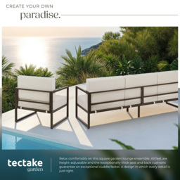 tectake Comosa 5 Seater Garden Furniture Set - thumbnail 4