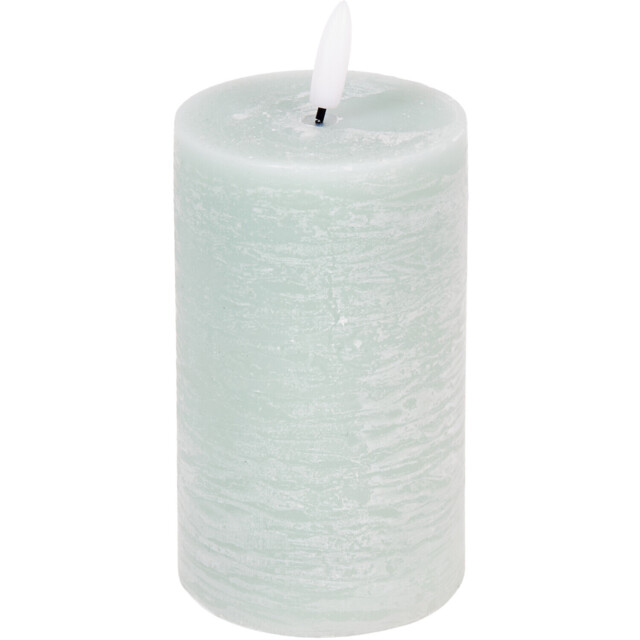 Sage Frosted Leaf LED Candle Christmas Decoration 3 Pack - image 1