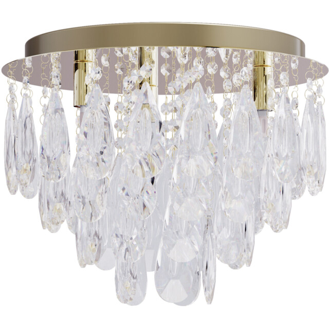 Eliana Clear Flush Ceiling Fitting - image 1
