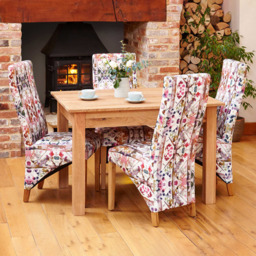 Baumhaus Mobel 4 Seater Dining Table Oak - thumbnail 4