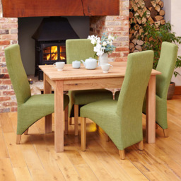 Baumhaus Mobel 4 Seater Dining Table Oak - thumbnail 3