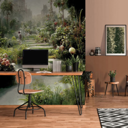 Erismann Garden Escape Digital 3 Panels Wall Mural - thumbnail 3