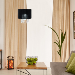 ValueLights Oba Black Droplet Pendant Shade - thumbnail 2