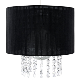 ValueLights Oba Black Droplet Pendant Shade - thumbnail 1