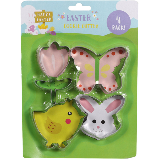 Easter Cookie Cutter 4 Pack
