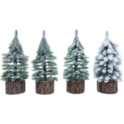 Assorted Natural Trees Green and White - thumbnail 1