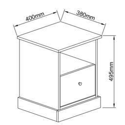 Windsor Bedside Table - thumbnail 4
