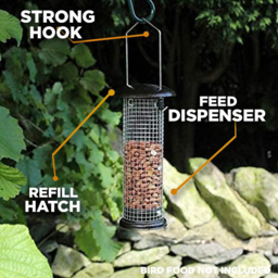 Marco Paul Premium Hammertone Bird Nut Feeder - thumbnail 2